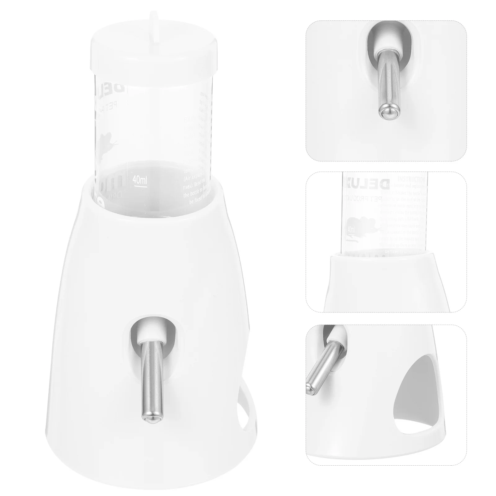 

Hamster Bottle Water Feeder Chinchilla Waterer Household Vertical Cage Standing Floor Daily Supplies Delicate Home Animal Guinea
