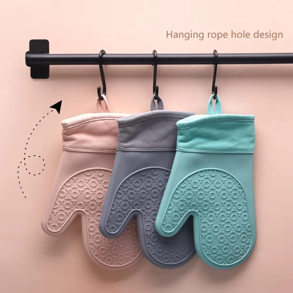 

1Pc Excellent Baking Gloves Kitchen Supplies Insulation Gloves Washable Heat-Resistant