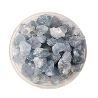 100g rough celestite natural and mineral stones reiki chakras healing crystals blue natural stones ornaments for home