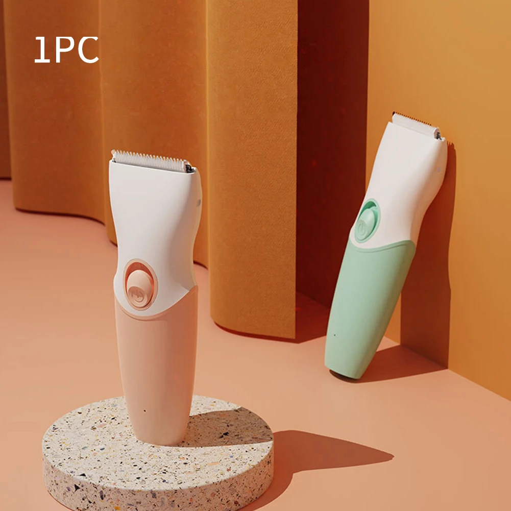 

Ergonomic Low Noise Beard Shaving Cordless Manual Hair Shaver Multifunctional Home Travel Face Care Painless Body Washable