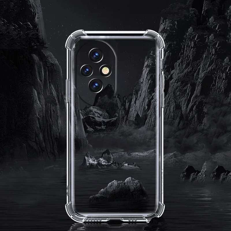 Противоударный Прозрачный чехол для телефона Honor 200 Pro прозрачная Противоударная