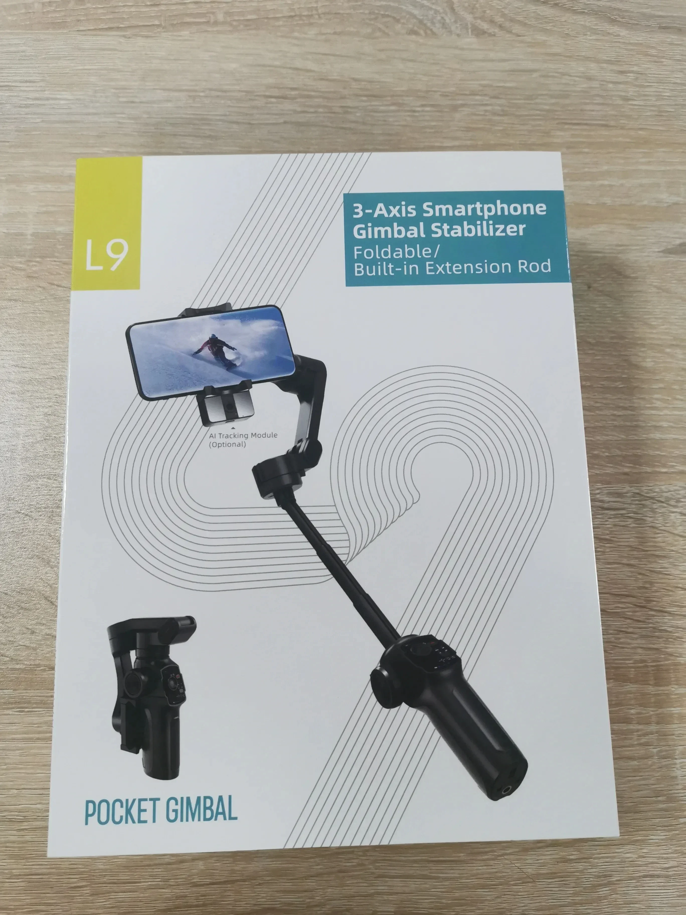 Клеточная палка для селфи штатив смартфона живая камера зум-колесо умный