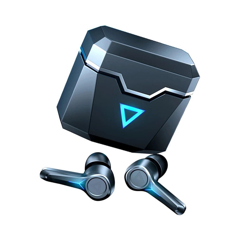 

TWS Gaming Earbuds Wireless Bluetooth-compatible Earphones with Mic LCD Light Bass Sound Positioning PUBG Gamer Winner Headset22