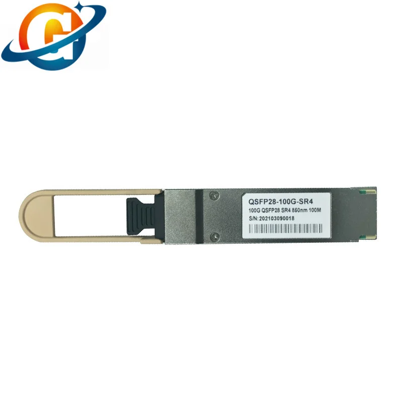 

Волоконно-оптический трансивер с коннектором MPO/MTP QSFP28 100G 100 нм м