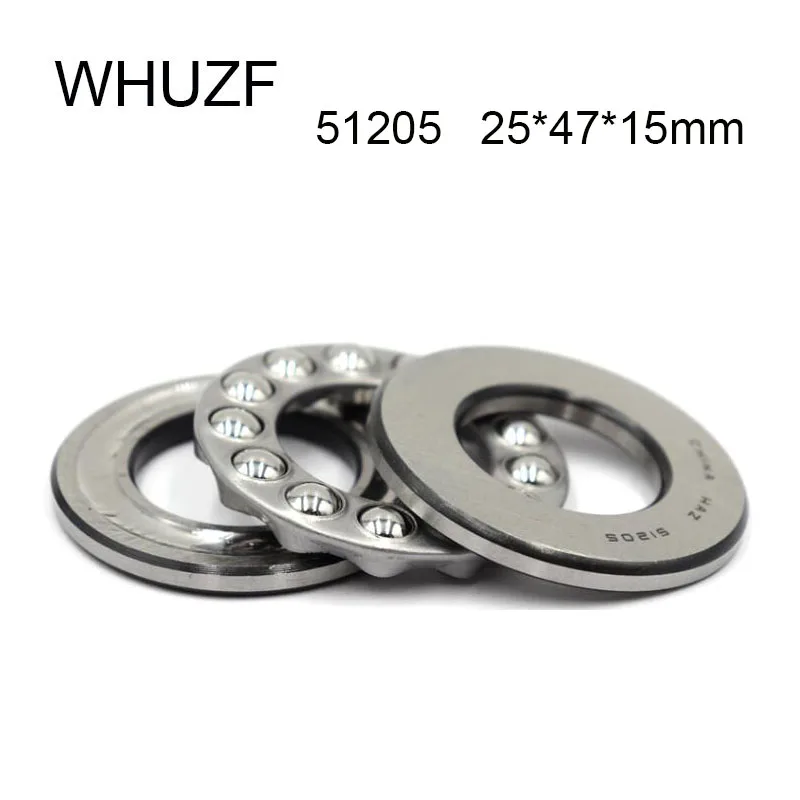 WHUZF 2 Giá/5/10 Cái 51205 Phẳng Lực Đẩy Mang 25*47*15 Mm ABEC-3 trục 51205 Vòng Bi 8205