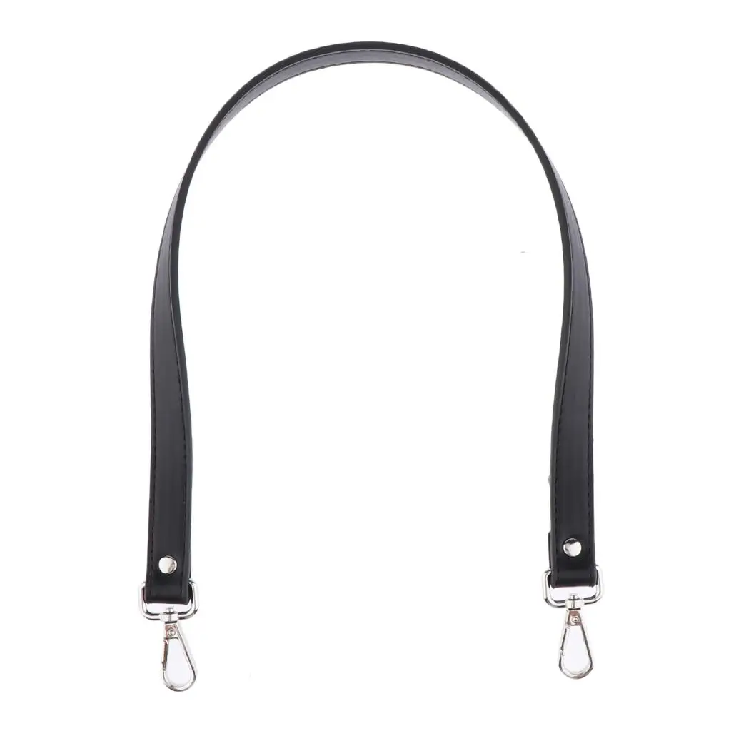 

25 Inch PU Leather Replacement Shoulder Strap, colored Metal Buckles, 25.2