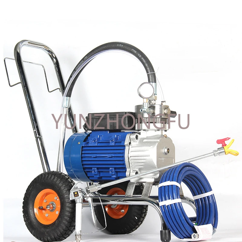 

Hydraulic Airless Paint Sprayers,High Pressure Heavy Duty Airless Putty Sprayer 3000w