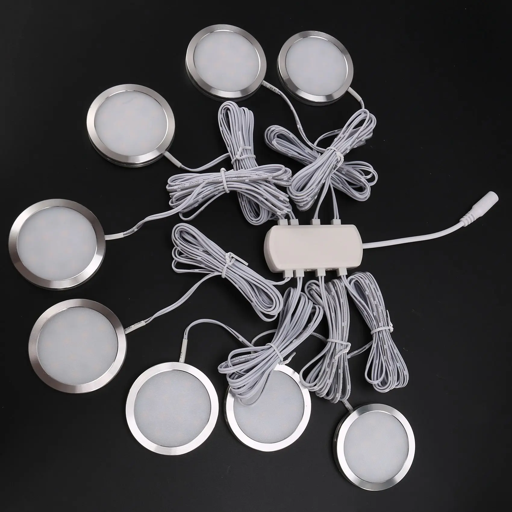 8 шт. 12 В Внутренние теплые светодиодные прожекторы T4 T5 фургон автофургон автодом