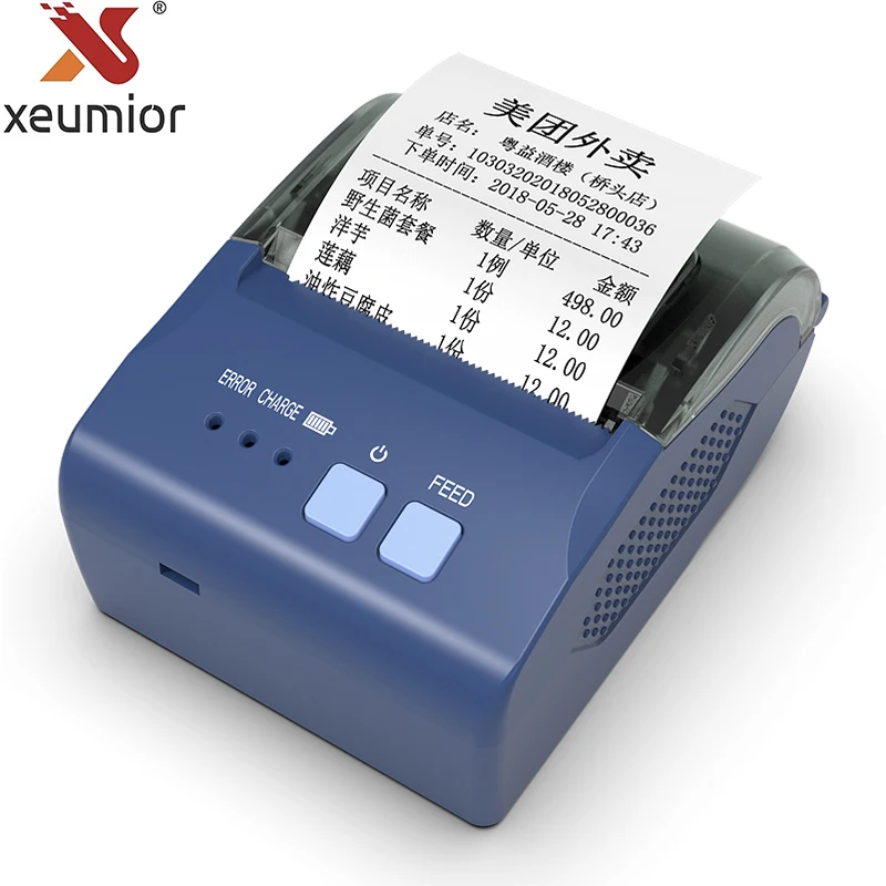 Недорогой ручной мини-Термопринтер для чеков Android IOS Windows стандартный принтер с