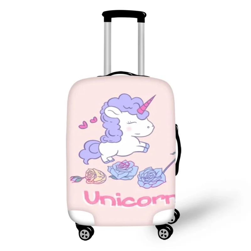 Рисунок 3 - Эластичный чехол для чемодана с принтом единорога