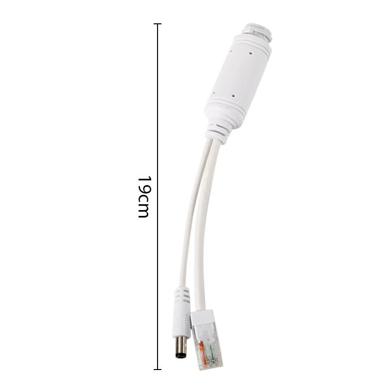 Сплиттер POE водонепроницаемый от 48 В до 12 Кабель-адаптер модуль питания IP-камера 1