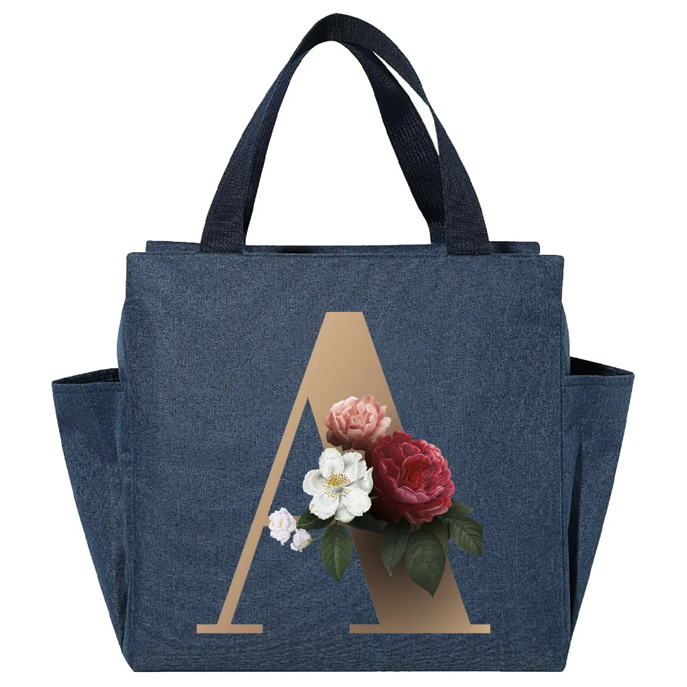 Сумка-холодильник для женщин портативная Термосумка большой вместимости на