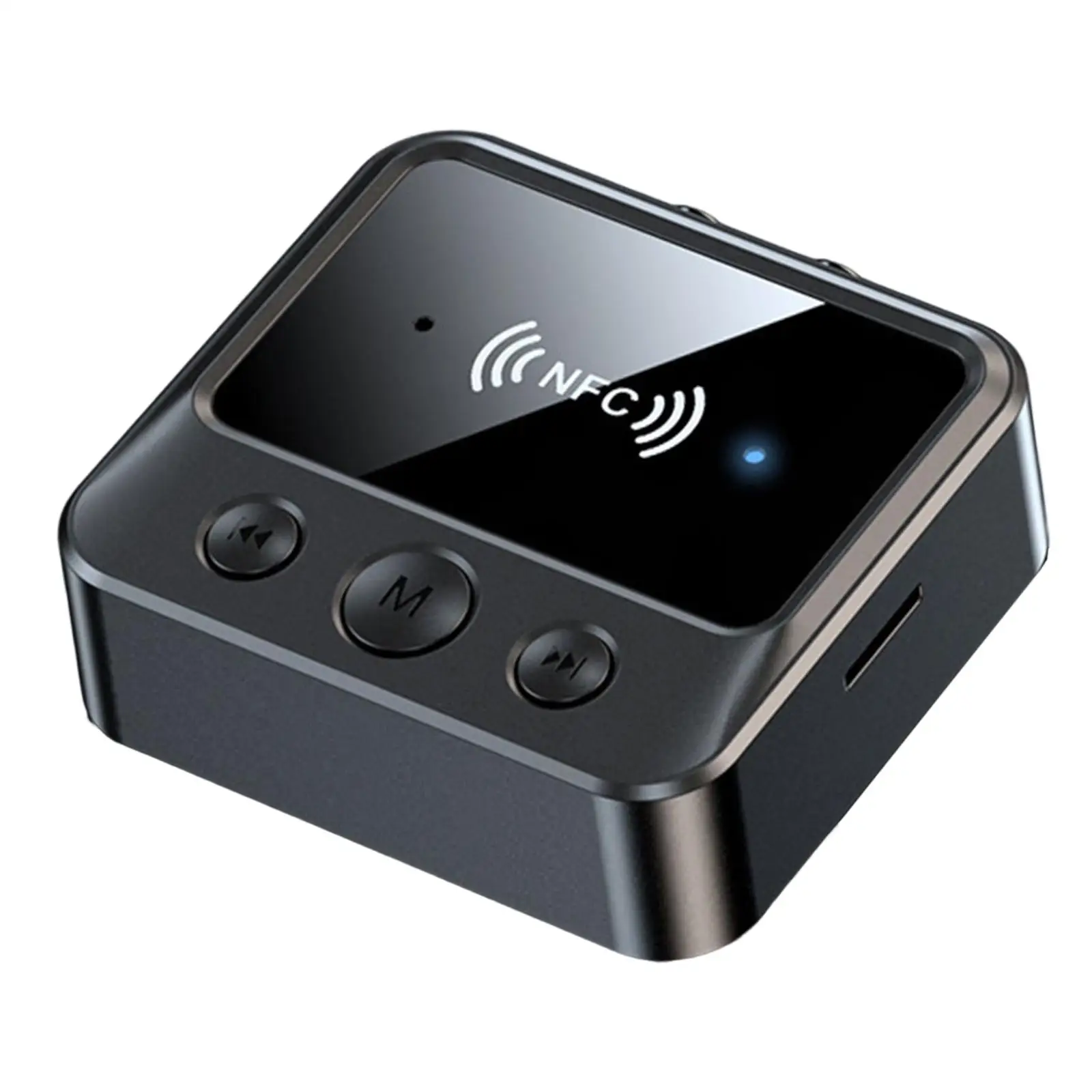 

Многофункциональный Bluetooth 5,1 передатчик приемник NFC Функция Plug and Play Bluetooth аудио адаптер для смартфона автомобиля