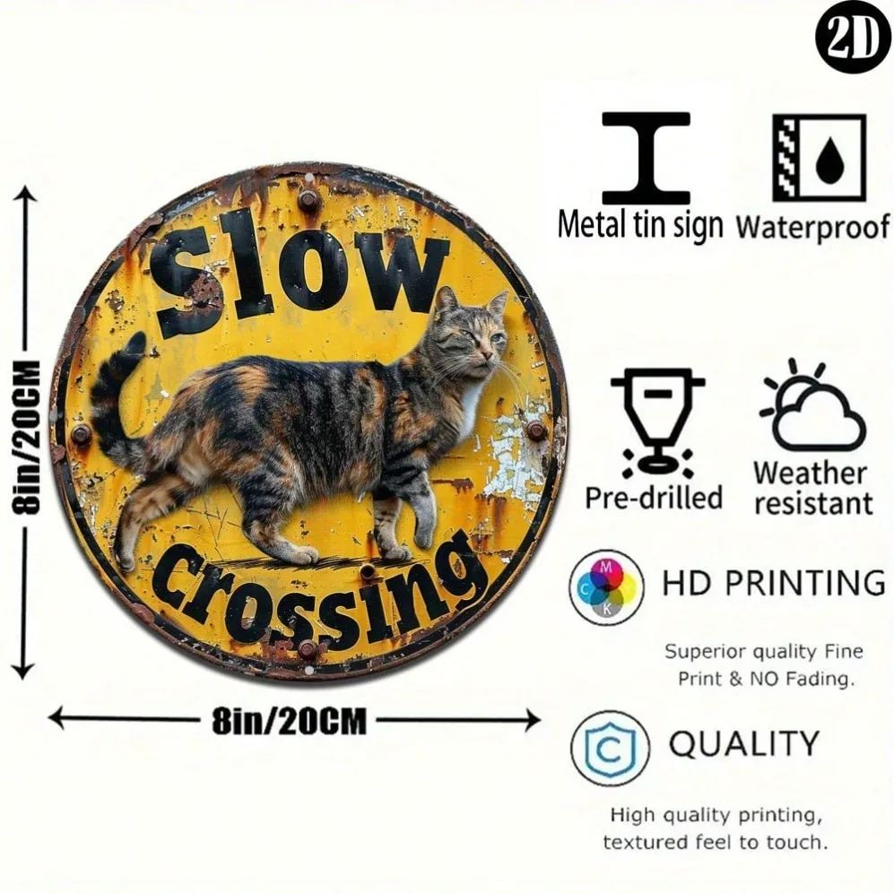 

Декоративная табличка HELLOYOUNG кошки из алюминия