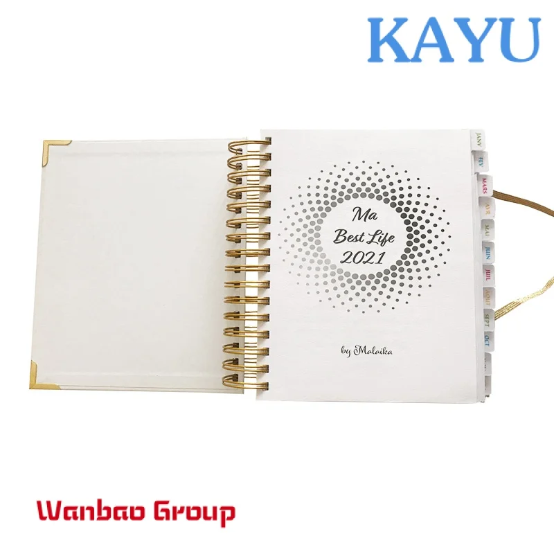 Рисунок 4 - Спиральный блокнот с индивидуальным принтом A5 2023