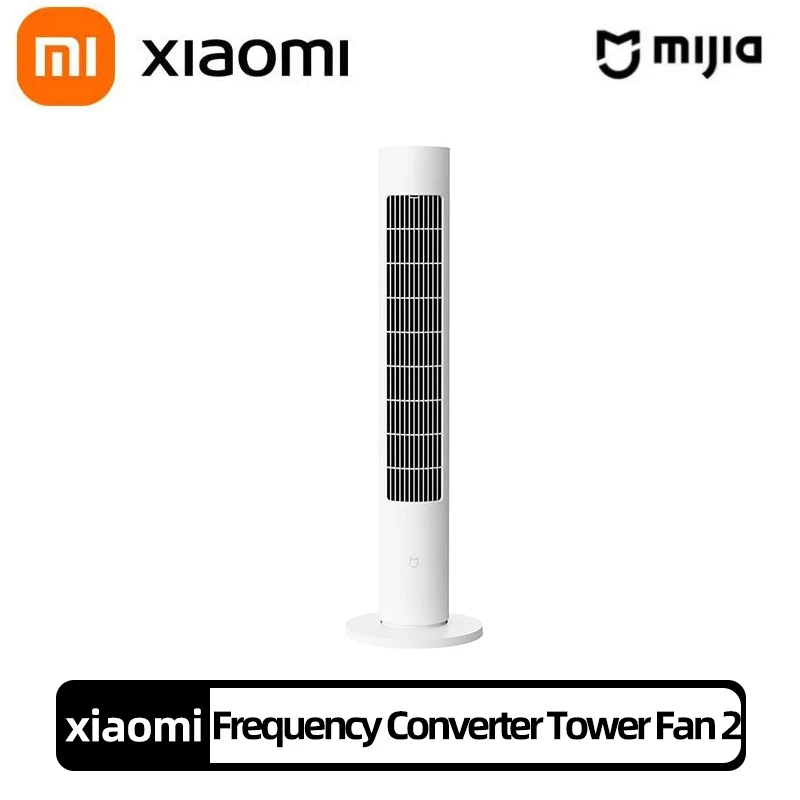 

Умный башенный вентилятор XIAOMI MIJIA с инвертором постоянного тока, 2 портативных вентилятора, время работы, низкий уровень шума, мобильное приложение для управления, диапазон колебаний 150 °