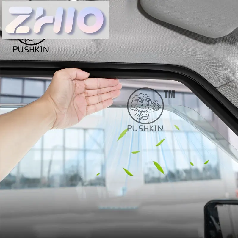 Фото Дефлекторы окон (ветровики) для Chery Jetour G700 2025-2026: защита от дождя, ветра и солнца, накладки, аксессуары №4