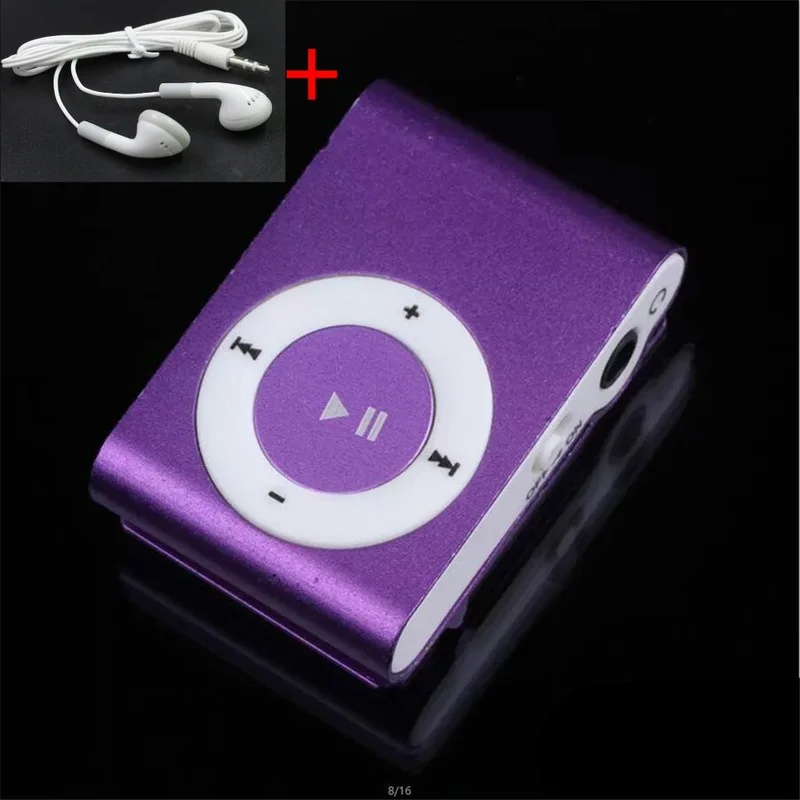 Самый дешевый металлический мини MP3-плеер с USB-разъемом спортивный портативный