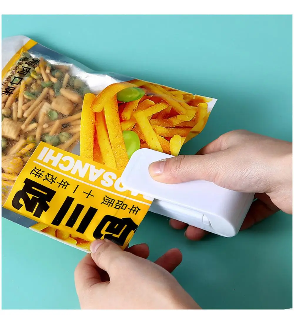 Пластиковый упаковщик термопакетов портативная упаковочная машина для пищевых