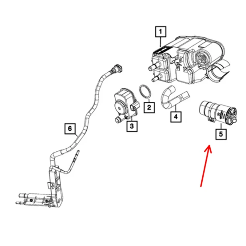Автомобильный угольный канистра фильтр топливного фильтра воздушный в сборе