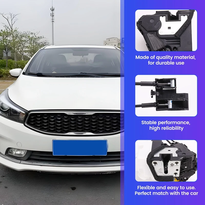 Ручной замок левой передней двери в сборе 81310-A7031 81310-B5000 для Kia K3 12-18 Двигатель