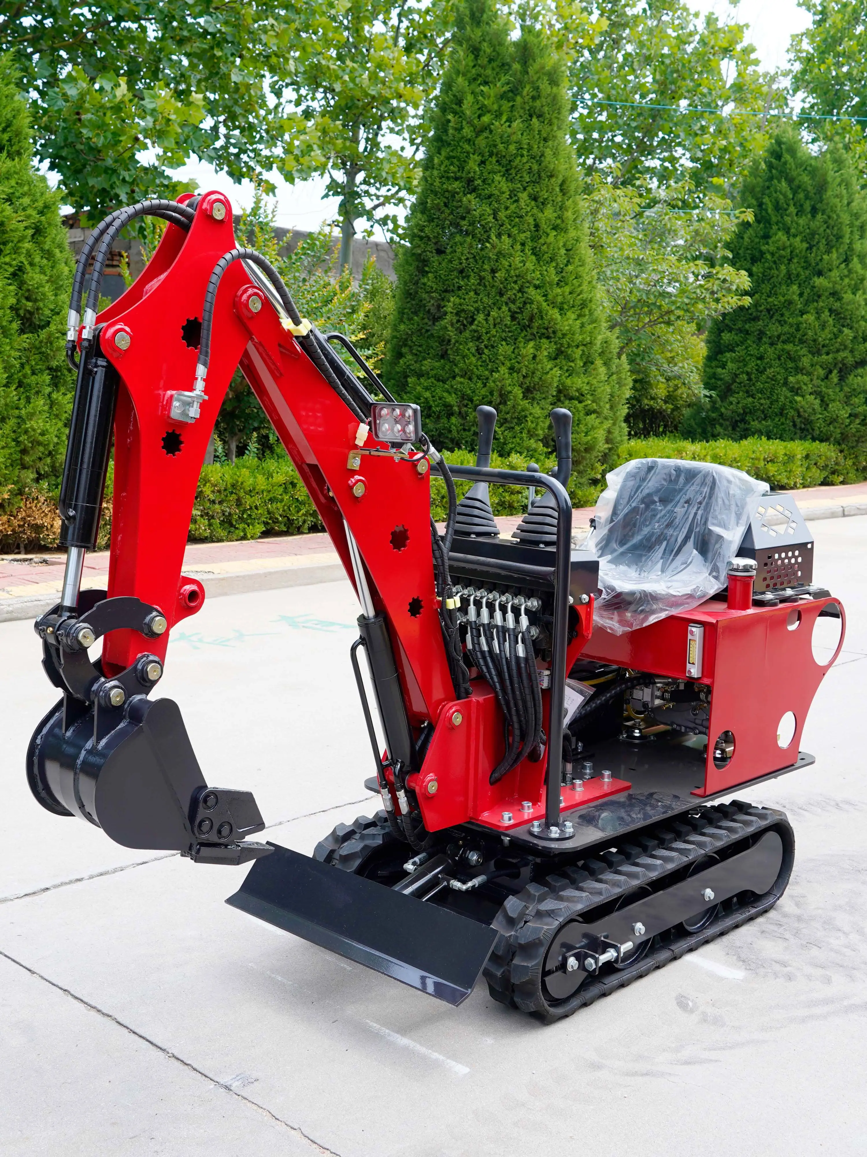 

New Excavator Price 0.8 ton mini Excavator Digging Hydraulic Small Micro Digger Machine Prices for Sale