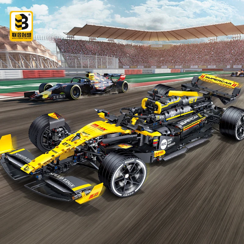 1650 шт. 1:8 MOC технический пульт дистанционного управления гоночные строительные