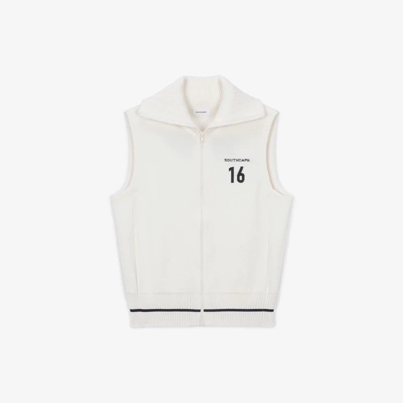 Женское трикотажное платье-гольф на молнии спортивное пальто без рукавов с