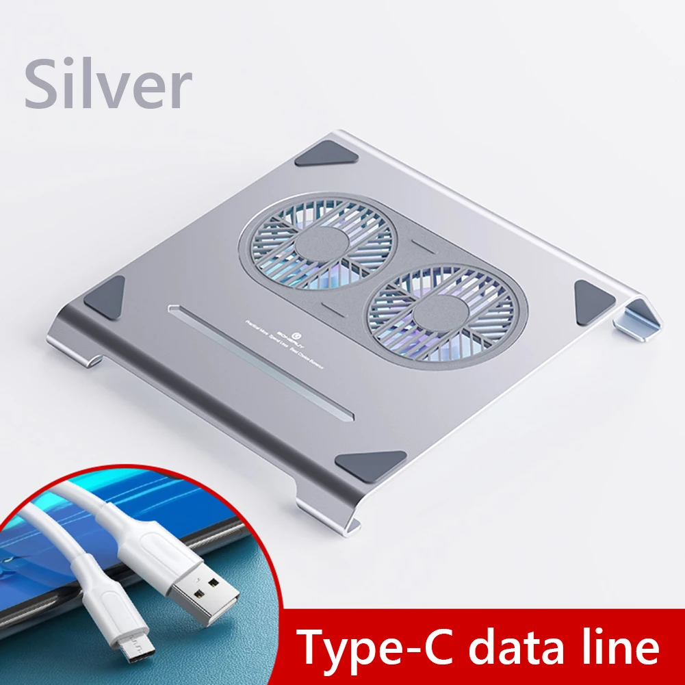 

Подставка для ноутбука, алюминиевый держатель для ноутбука 17 дюймов, охлаждающий вентилятор