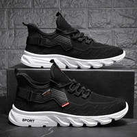 summer breathable mens shoes casual sports running flying woven tide shoes light mens run sneakers wholesale