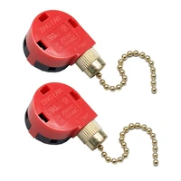 2pcsset wall light pull rope switch universal chain cord controller for showroom home ceiling fan lamp replacement parts