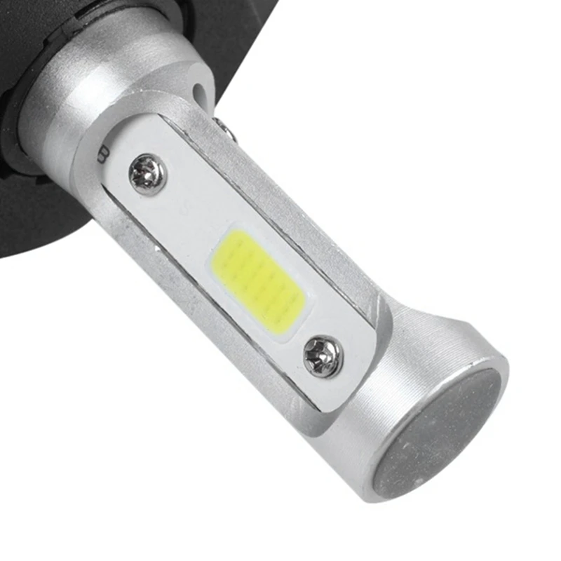 2 пары S2 H4 72W 8000LM светодиодные фары автомобиля дальнего/ближнего света авто лампы