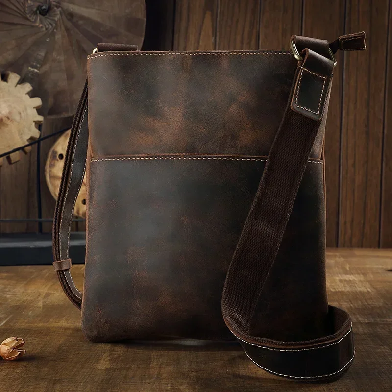 Рисунок 5 - Мужская сумка через плечо из натуральной