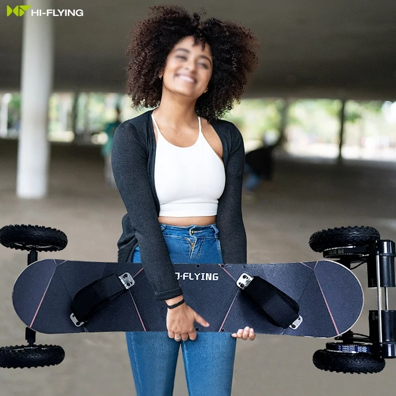 

1650w*2 motor mountain electric skateboard 10A all terrain electric skateboard off road electric skateboard