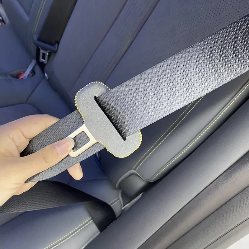 Для Chery iCAR 03 JAECOO J6 2024 замок для ремня безопасности защитный чехол из алькантары