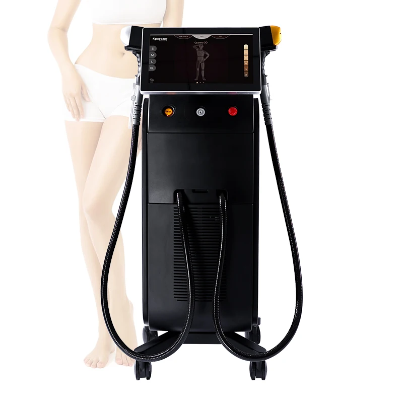 

Soprano Ice Platinum Diode Laser 755 808 1064 Hair Permanent Removal Cire Epilation Painless Hair Remover 808 diode Laser
