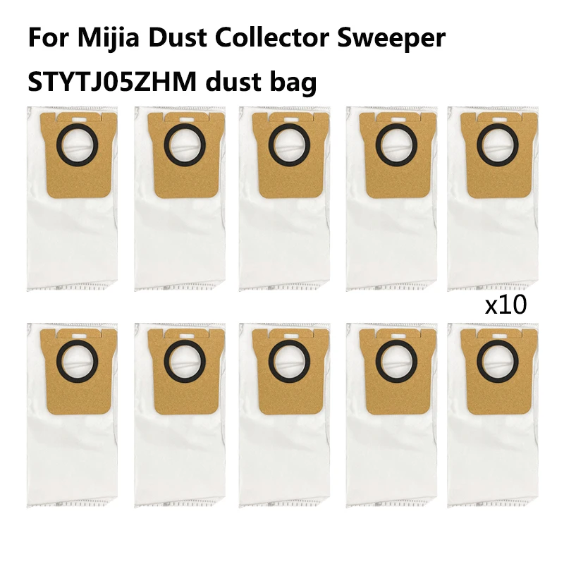 

For Xiaomi Mijia STYTJ05ZHM Spare Parts Accessories Dust bag Kit home appliance dust collection sweeper robot vacuum cleaner