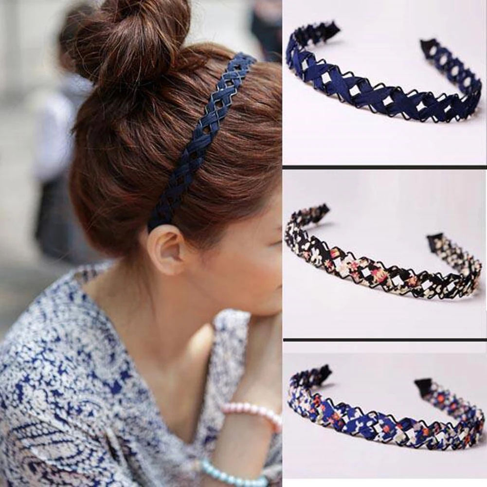 

New Fashion Hair Hoop Hair Band Girls Hair Accessories Women Headband Wedding Party Non-slip Hair Hoop