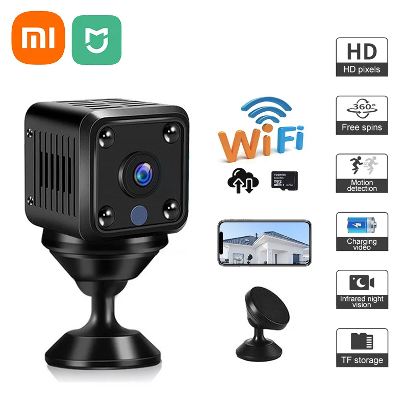 Xiaomi Wireless Wifi Camera 1080P Infrared Home Security Surveillance Camera Equipped With WIFI Motion Detection HD Night Vision