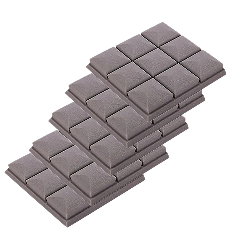 

5Pcs Acoustic Wedge Studio Soundproof Foam Absorption Treatment Panel