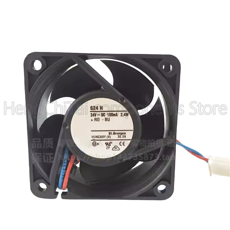 Оригинальный вентилятор охлаждения 624 H 24V 2 4 W