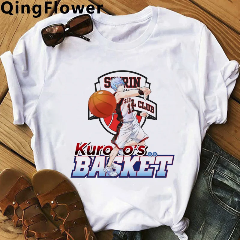 

Anime Haikyuu Kuroko No Basket clothes men vintage harajuku kawaii graphic tees women plus size tshirt harajuku plus size