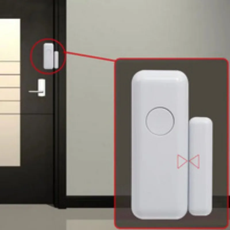 

GauTone 433MHz Door Sensor Wireless Home for Alarm System App Notification Alerts Window Sensor Detector