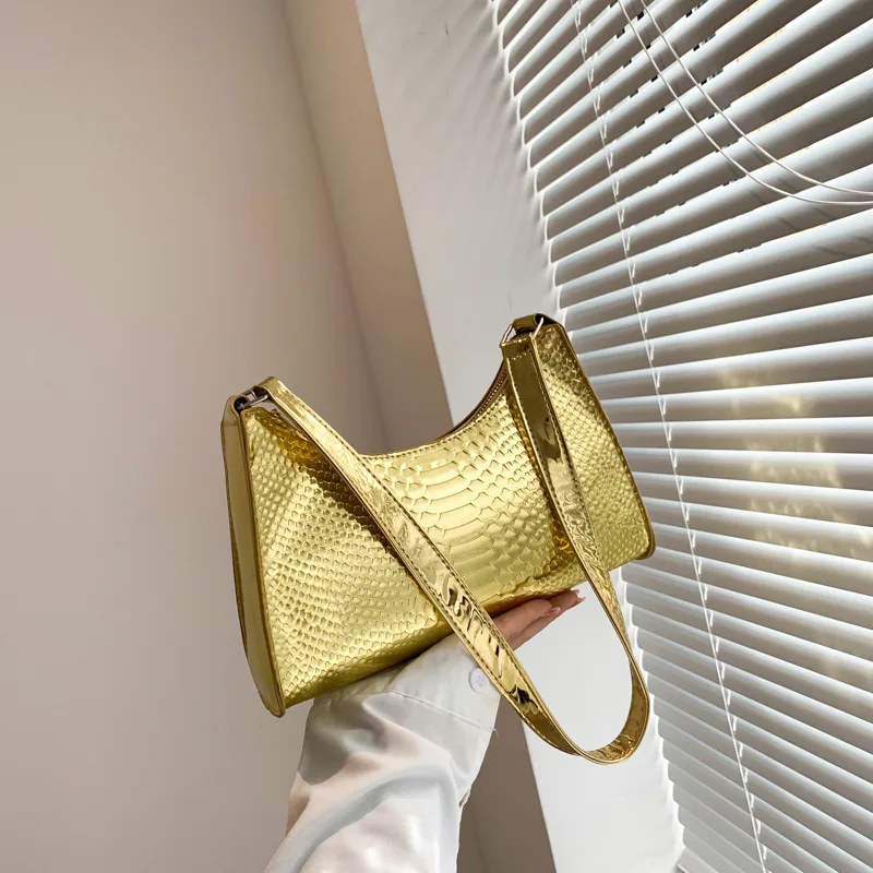 

2023 Spring Popular New Trend Fashion One Shoulder Underarm Bag Crossbody Bag Female Leisure Simple Handheld Bag Female