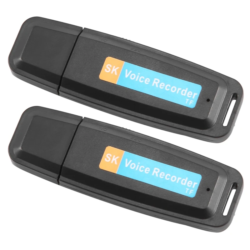 

2X U-Disk цифровой Аудио Диктофон зарядное устройство USB флеш-накопитель до 32 Гб мини SD TF высокое качество