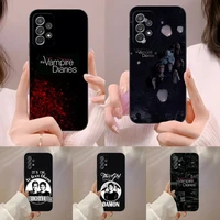 the vampire diaries phone case for samsung galaxy note10 20 8 9 pro plus ultra m20 m31 m40 m10 j7 j6 prime trendy shell