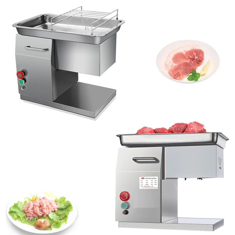 

Multi-function Meat Slicer For Fresh Meat Slicing Shredding Dicing Automatic Meat Vegetable Cutting Machine 250KG/H