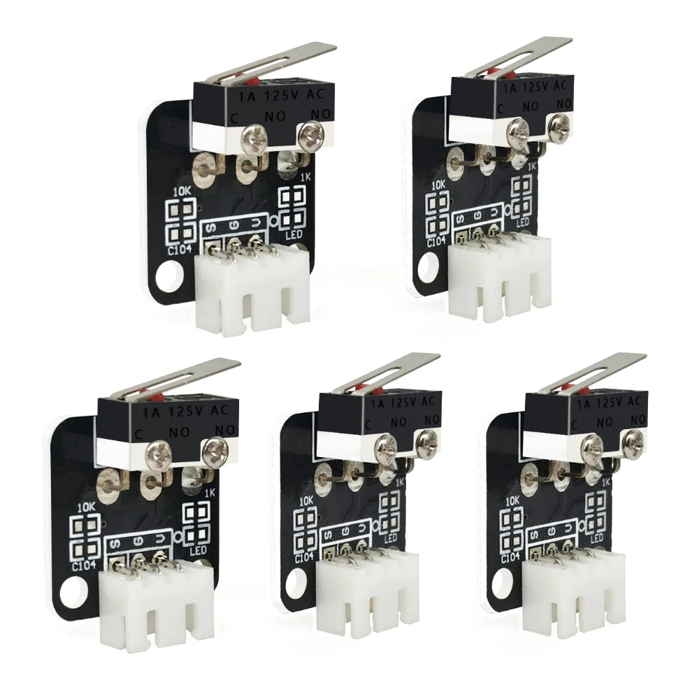 

3 шт., концевой выключатель для 3D-принтера CNC RepRap Makerbot Prusa Mendel RAMPS 1,4