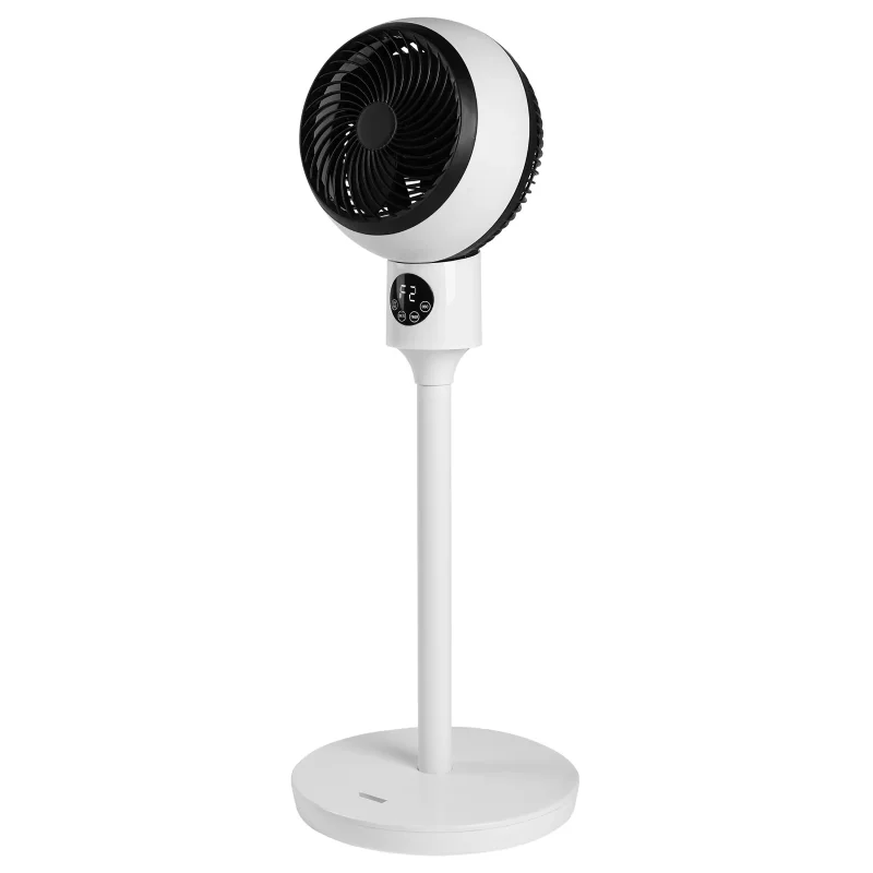 7 Inch Circulating Stand Fan with Remote, 3 Speeds & 3 Modes, 15 Hours Timer, Air Circulation Fan for Room,for Indoor