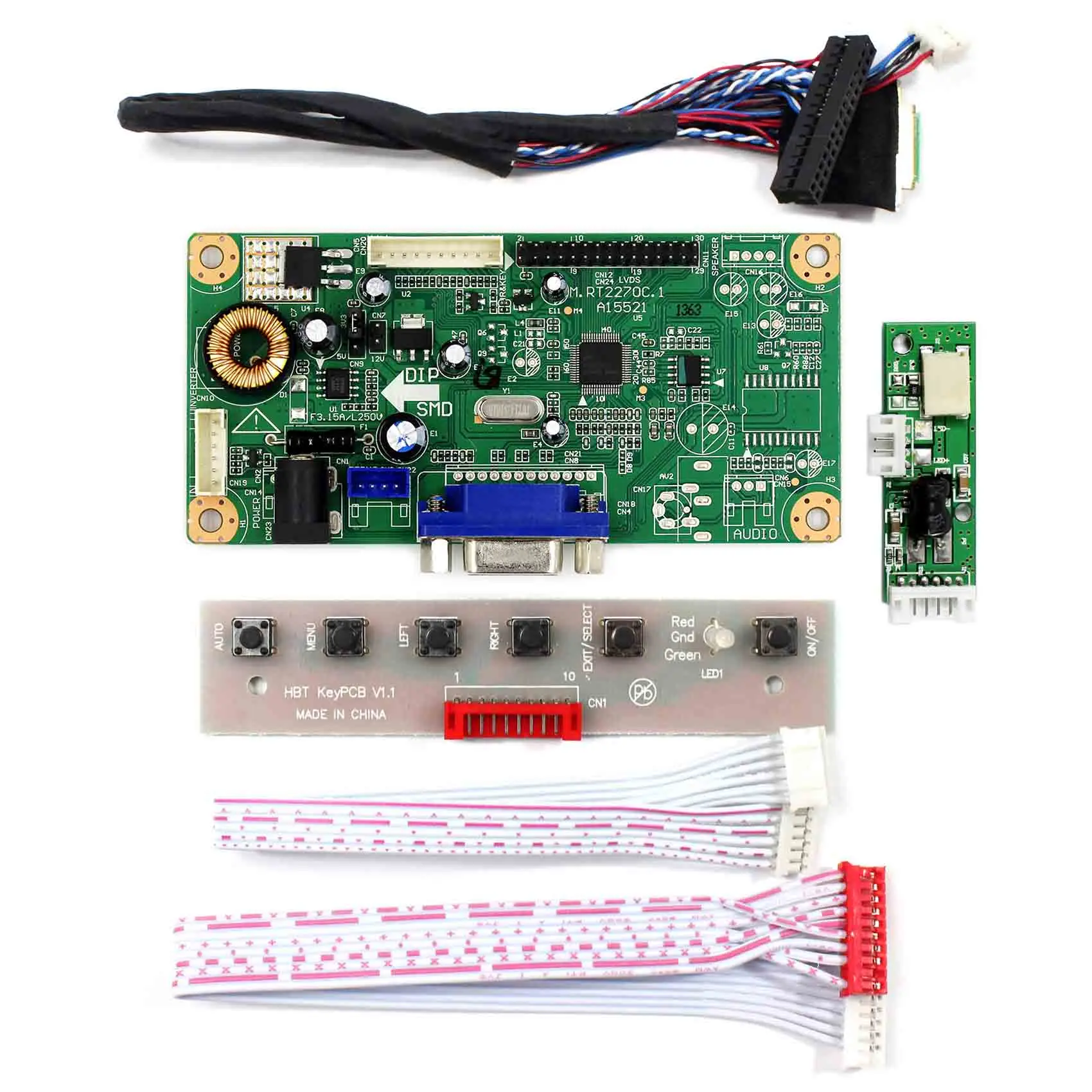 

VGA LCD Board Work for LVDS 30pin 9.7inch 1024x768 LTN097XL01-A01 LP097X02-SLQ1 LTN097XL01-H01 LP097X02-SLC6 LP097X02-SLP1